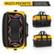 Durable Polyester HeavyDuty Tool Bag With Wide Mouth Waterproof Base Adjustable Shoulder Strap 3