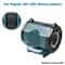 Bluetooth Speaker for Milwaukee, Makita Dewalt Bosch Battery, Loudspeaker Amplifier with USB Type-C