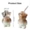 Creative Milk Coffee Water Cups Cartoon Bear Shaped Coffee Mug Cute Bear Mug Glass Cup With Straw T 4