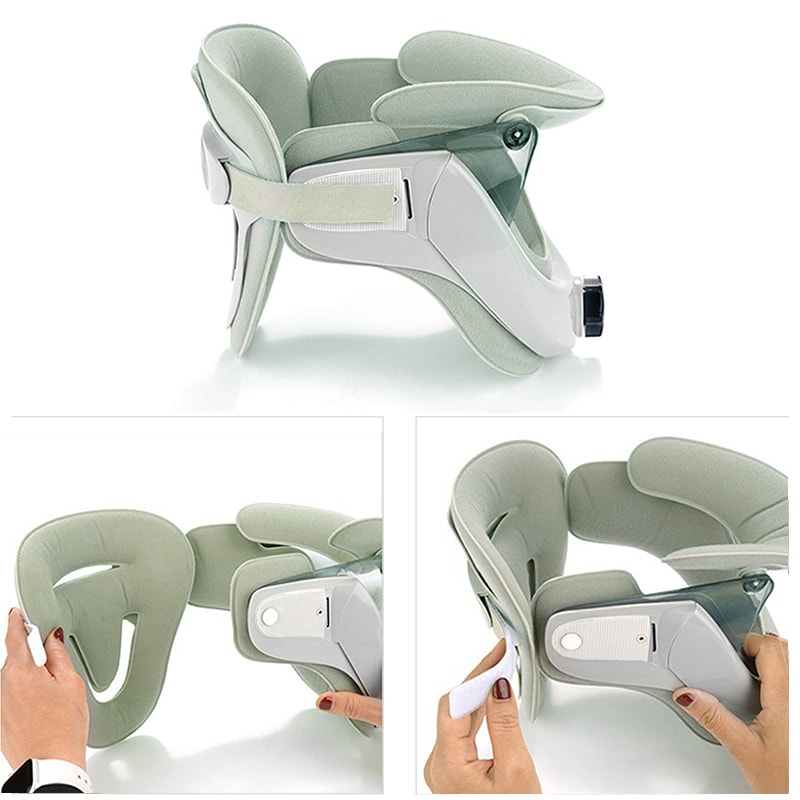 Adjustable Air Sac Neck Stretcher Collar Cervical Spine Alignment Traction Device For Home Use 1