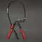 Car Water Pipe Hose Repair Tool, Tube Bundle Hoop Clamp Pliers, Flat Band Ring Pliers with Plastic Handle