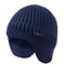 Stylish Soft Beanie Hat Classic Knit Earflap Hat For Men Women Ear Protection Winter Hats Warm Cap 7