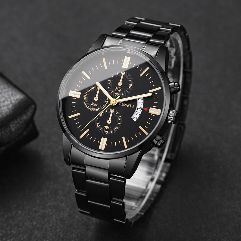 Luxury Calendar Quartz Watch for Man, Fashion Men Business Watches, Clock Relogio Masculino