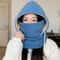 Unisex Winter Warm Balaclava Hat With Mask Windproof Fur Cap For Men Women Winter Hat 6