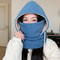 Unisex Winter Warm Balaclava Hat With Mask Windproof Fur Cap For Men Women Winter Hat 6