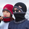 Knit Winter Hat For Men And Women Velvet Coral Fleece Scarf Thick Plus Velvet Neck Protect Cap For 2