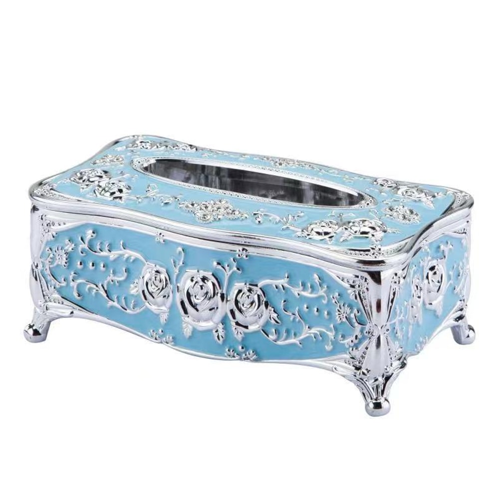 High-End European Style Tissue Box for Kitchen and Dining, Premium Napkin Extraction Box for Home Use