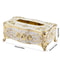 High-End European Style Tissue Box for Kitchen and Dining, Premium Napkin Extraction Box for Home Use