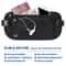 Slim Passport Holder RFID, Travel Money Belt, Blocking Pouch to Protect Cash, Credit Cards, and Travel Documents
