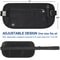 Slim Passport Holder RFID, Travel Money Belt, Blocking Pouch to Protect Cash, Credit Cards, and Travel Documents