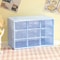 Cute Desktop Storage Boxes Organizer, Transparent Wall-mounted Student Desk Sundries Storage Box