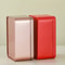 Exquisite And Practical Square Tea Box Easy To Open And Close Metal Tin For Convenient Storage 0