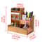 Wooden Pen Holder MultiScene Student Stationery Storage Shelf Drawer For Study Rooms And Offices 5