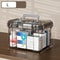 Plastic First Aid Box Empty Clear Medicine Organizer With Tray Thickened Medicine Container Chest F 5