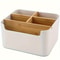Pen Jewelry Makeup Storage Box 5Slot Bamboo Desk Organizer Home Office Multipurpose Organizer 7