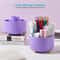 Cute Pen Holder Rotating Pencil Storage Box Stationery Storage Bag For Desktop 2