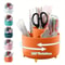 Cute Pen Holder Rotating Pencil Storage Box Stationery Storage Bag For Desktop 6
