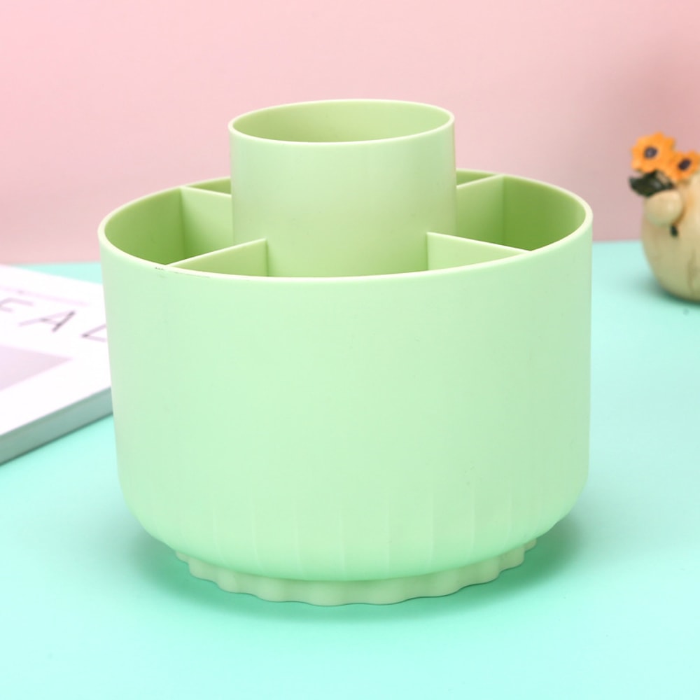 Rotating Pen Holder for Students, Large-Capacity Storage Box, Stylish Desktop Organizer