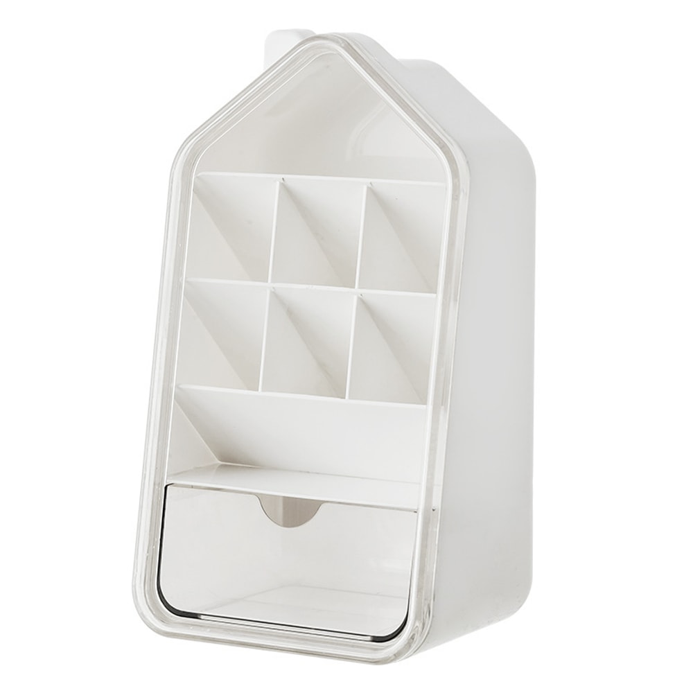 High Appearance Japanese Pen Holder Horizontal Storage Box For Office Slanted Compartment Rack 4