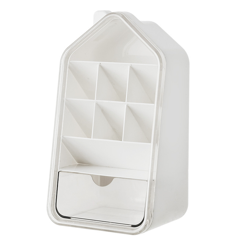 High Appearance Japanese Pen Holder Horizontal Storage Box For Office Slanted Compartment Rack 4