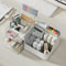Cosmetics Desktop Storage Box Cute Drawertype Box Office Stationery Desk Organizer 3
