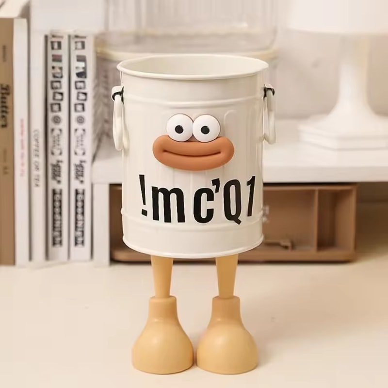 Simple Storage Holder Cartoon Pen Holder For Desk Office And Home Study Storage 2