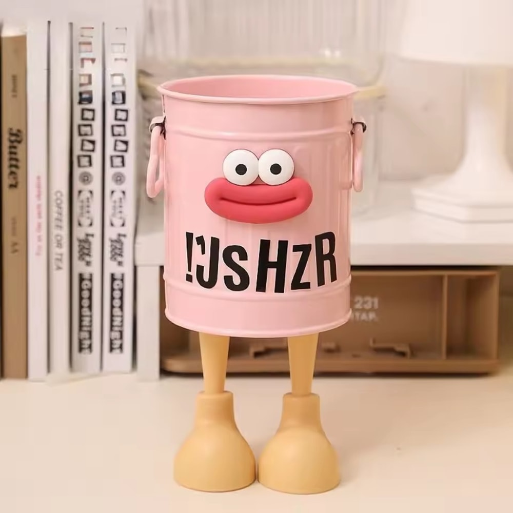 Simple Storage Holder Cartoon Pen Holder For Desk Office And Home Study Storage 5