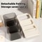 MultiFunctional Foldable Desk Pen Organizer With 3 Large Compartments For Tea Bags Coffee Pods And 3