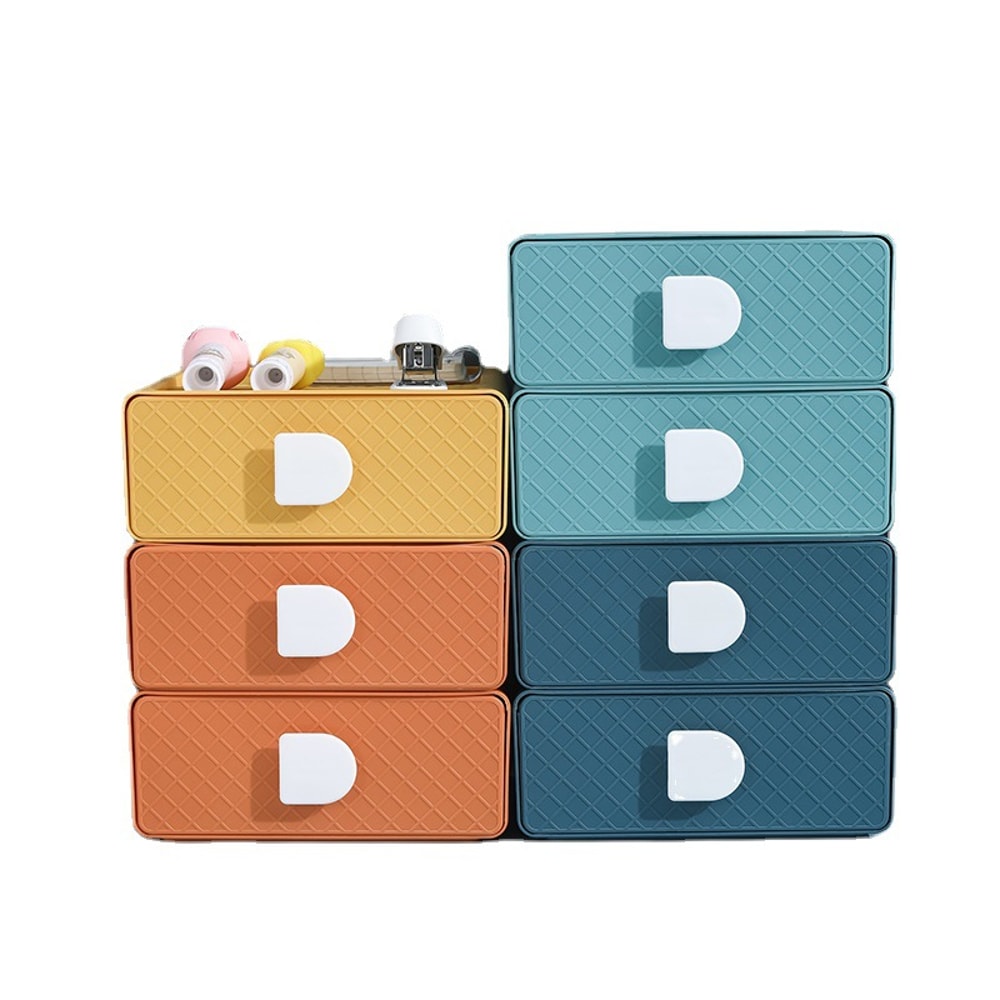 Stationery Organizer Desk Drawer Art Office Storage Dormitory Storage Box 0