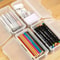 Pencil Case Box For Students Transparent Plastic Pencil Box Storage Case For Pencil Sundries 2