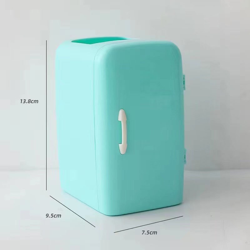 Fashionable Creative Pen Holder Refrigerator, Multi-Functional Desktop Storage Box for Office, Large Capacity Student