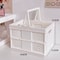 Portable MultiColor Storage Basket Desktop Organizer Multifunctional Sundries Foldable Storage Box 7