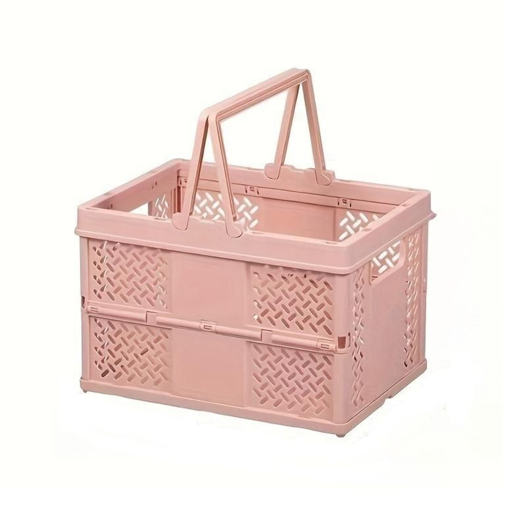 Portable MultiColor Storage Basket Desktop Organizer Multifunctional Sundries Foldable Storage Box 8
