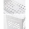 Rectangular White PP Desktop Storage Rack, Double Layer Organizer for Desk, Office, Student, Cosmetics Stationery
