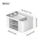 MultiFunctional Pen Organizer With 2 Drawers Storage Box For Desk Pencil Holder For Office Supplies 6