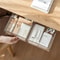 Large Capacity Desk Invisible Storage Box, Under-desk Drawer Storage Box, Easy Install Shelf Stationery Organizer