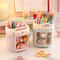 Kawaii Washi Tape Storage Large Pen Holder Makeup Brush Organizer Korean Stationery Organizer 0