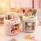 Kawaii Washi Tape Storage Large Pen Holder Makeup Brush Organizer Korean Stationery Organizer 0