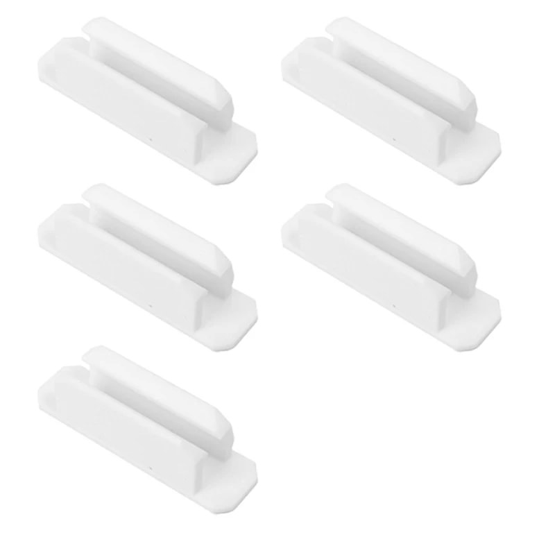 Laptop Desk Notebooks Self-Adhesive Pen Holder Clips, Anti-Lost Pencil Storage Clamps for Writing