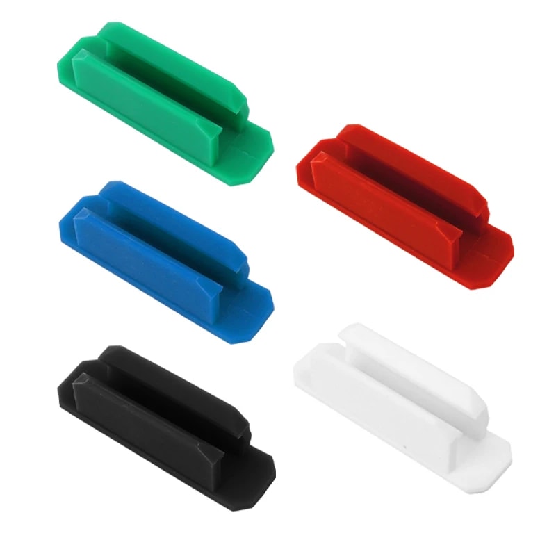 Laptop Desk Notebooks Self-Adhesive Pen Holder Clips, Anti-Lost Pencil Storage Clamps for Writing