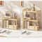 Multifunctional Office Desk Organizer Wooden Storage Rack School Supplies Desk Accessories 3