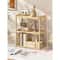 Multifunctional Office Desk Organizer Wooden Storage Rack School Supplies Desk Accessories 7