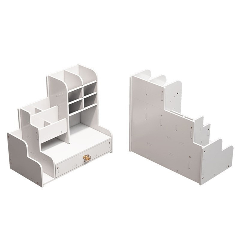 LargeCapacity Pen Holder DIY Storage Box For Office Supplies Student And Dormitory Use Organizer 5