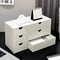 Desk Organizer Stackable Plastic Storage Drawer Rack White Stationery Boxes For School Office 1