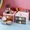 Compact Desk Organizer with Drawer, Makeup Organizer, Office Storage Box for Pens, Mobile Phones, and Business Cards