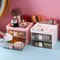 Compact Desk Organizer with Drawer, Makeup Organizer, Office Storage Box for Pens, Mobile Phones, and Business Cards
