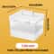 Transparent Waterproof Marker Pen Organizer MultiSlot Handheld Storage Box For Desk And Students 5