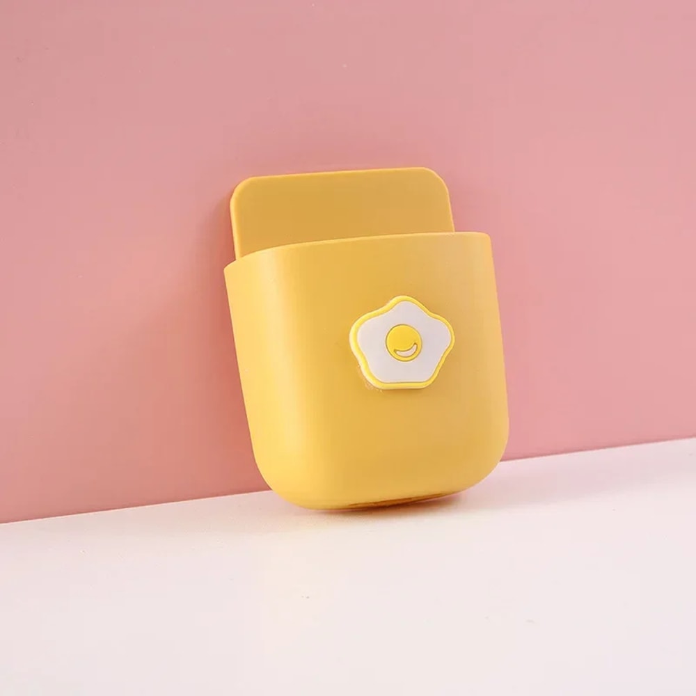 Cute Storage Rack Desk Organizer For Pen Holder Self Adhesive Stationery Holder Mobile Phone Holder 2