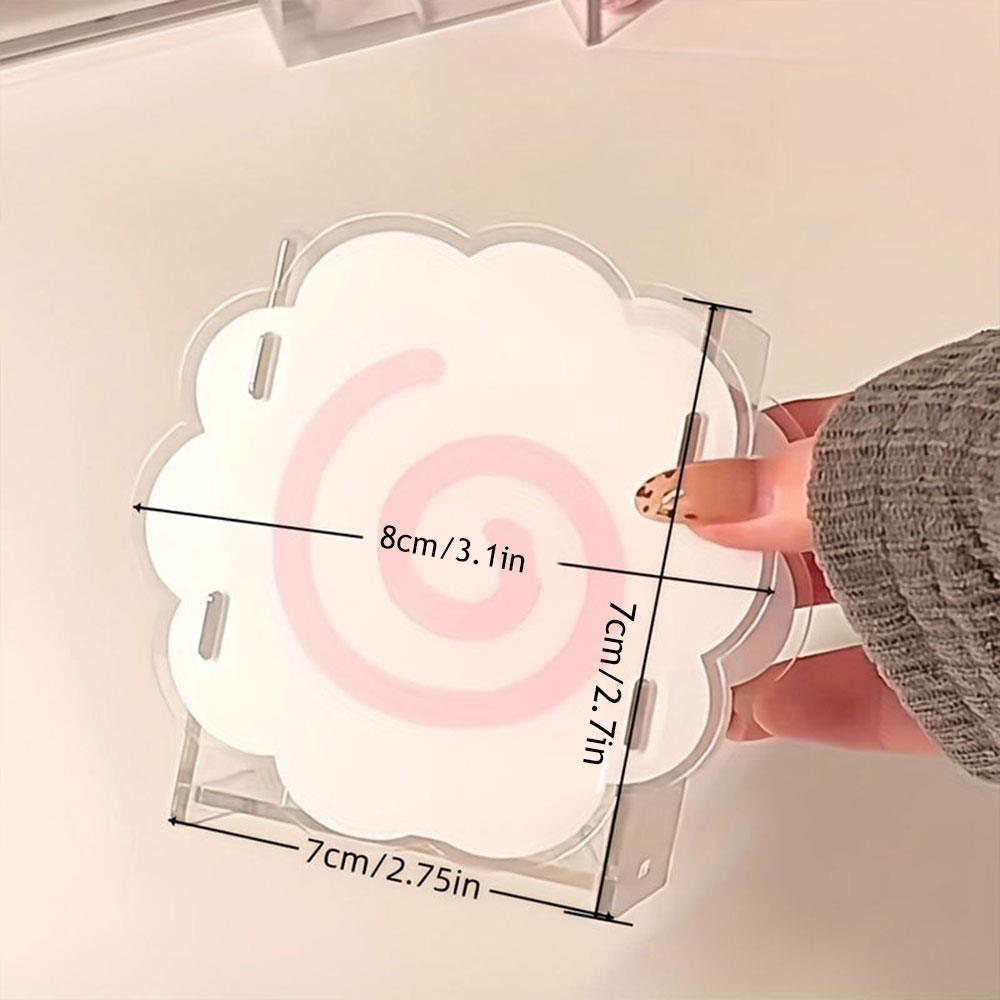 Cute Fish Cake Pencil Storage Holder Cartoon Acrylic Dog Pen Holder Organizer Box For Home Office S 5