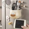 Desktop Storage Space Pen Holder Magnetic Organizer With Stickers For Home Office Kitchen And Bathr 3